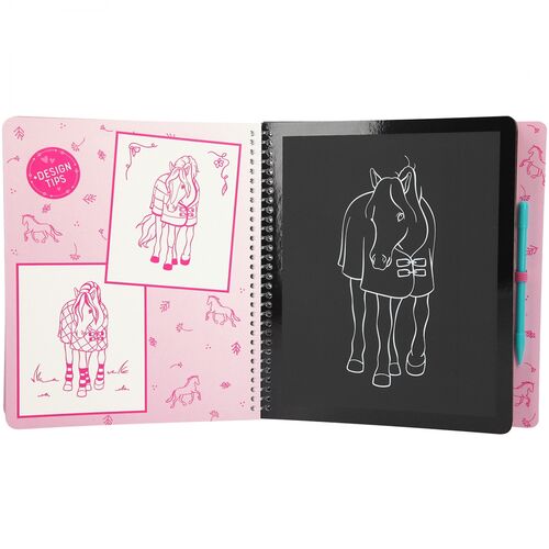 MISS MELODY - CUADERNO MAGIC SCRATCH