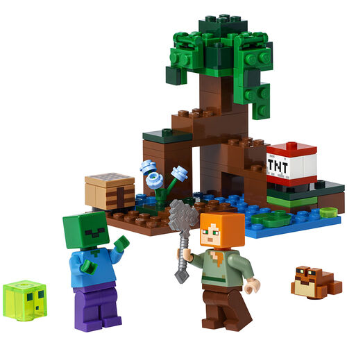 LEGO MINECRAFT - LA AVENTURA EN EL PANTANO