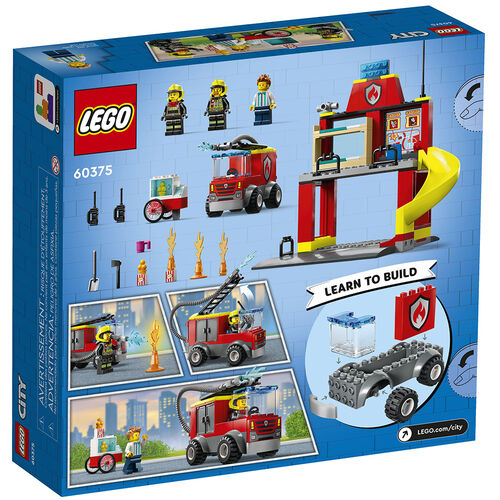 LEGO CITY - PARQUE DE BOMBEROS Y CAMIN DE BOMBEROS