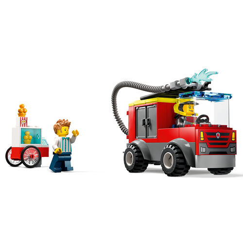 LEGO CITY - PARQUE DE BOMBEROS Y CAMIN DE BOMBEROS