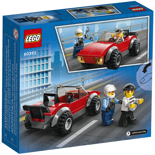 LEGO CITY - MOTO DE POLICA Y COCHE A LA FUGA