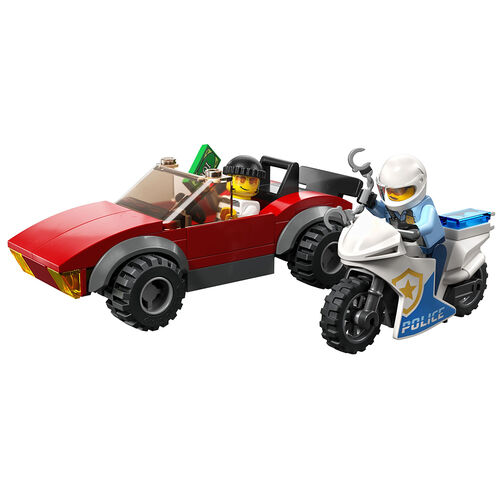 LEGO CITY - MOTO DE POLICA Y COCHE A LA FUGA