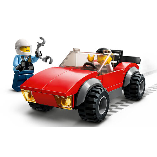 LEGO CITY - MOTO DE POLICA Y COCHE A LA FUGA