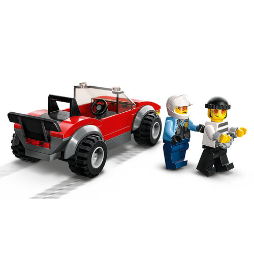 LEGO CITY - MOTO DE POLICA Y COCHE A LA FUGA