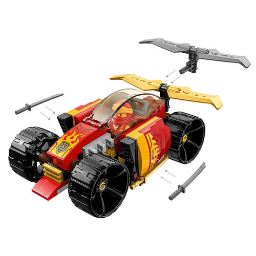 LEGO NINJAGO - COCHE DE CARRERAS NINJA EVO DE KAI