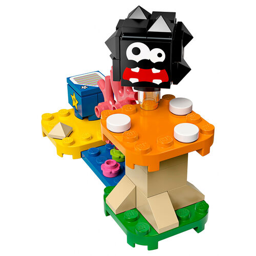 LEGO SUPER MARIO - SET DE EXPANSIN: FUZZY Y PLATAFORMA CHAMPIN