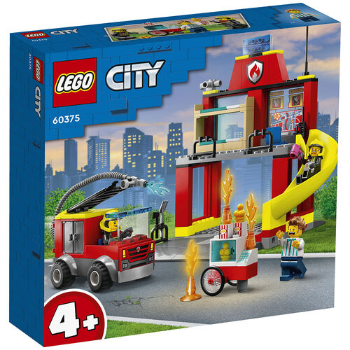 LEGO CITY - PARQUE DE BOMBEROS Y CAMIN DE BOMBEROS