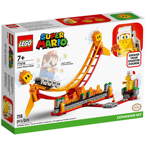 LEGO SUPER MARIO - SET DE EXPANSIN: GRAN OLA DE LAVA