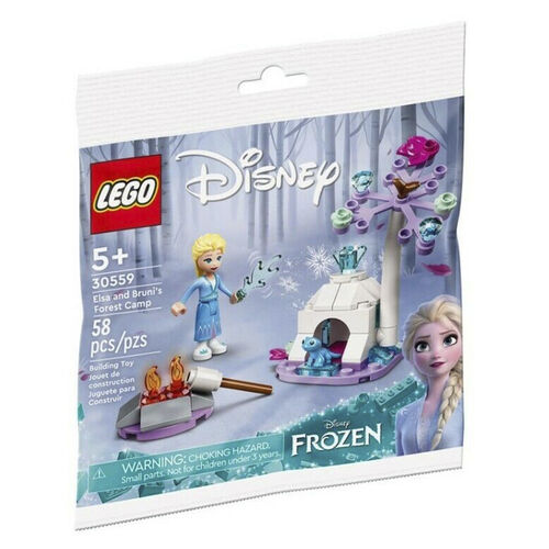 LEGO DISNEY - CAMPAMENTO EN EL BOSQUE DE ELSA Y BRUNI