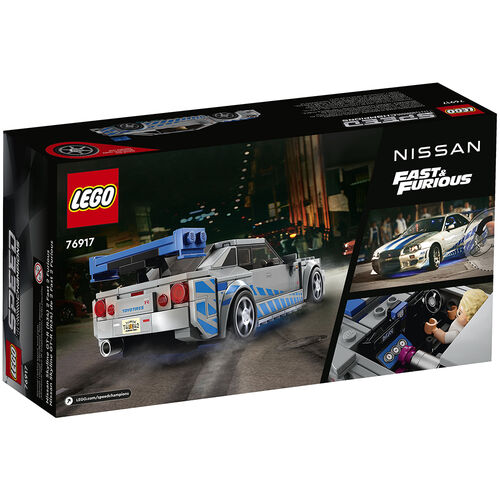 LEGO SPEED CHAMPIONS - NISSAN SKYLINE GT-R (R34) DE 2 FAST 2 FURIOUS