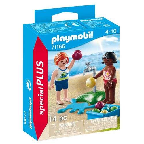 PLAYMOBIL - NIOS CON GLOBOS DE AGUA