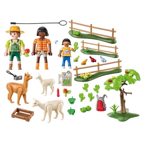 PLAYMOBIL - PASEO CON ALPACA