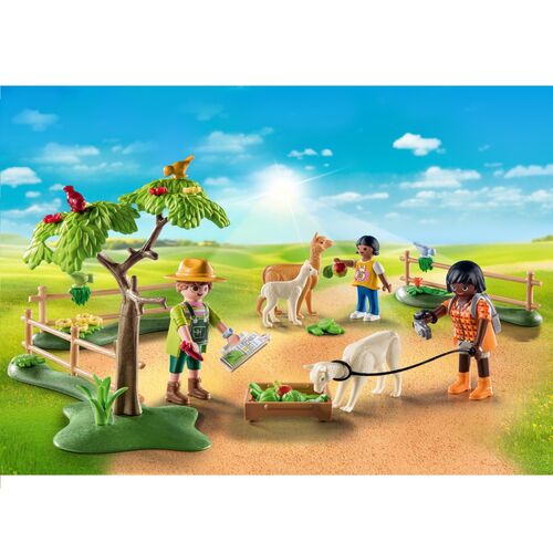 PLAYMOBIL - PASEO CON ALPACA