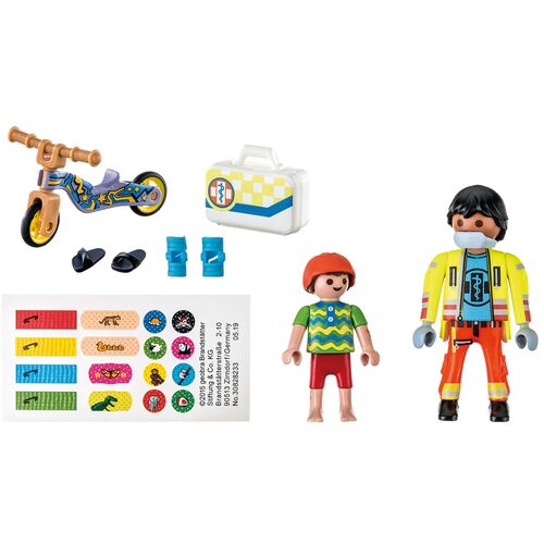 PLAYMOBIL - PARAMDICO CON PACIENTE