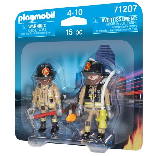 PLAYMOBIL - DUO PACK BOMBEROS