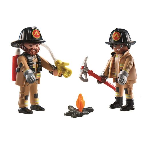 PLAYMOBIL - DUO PACK BOMBEROS