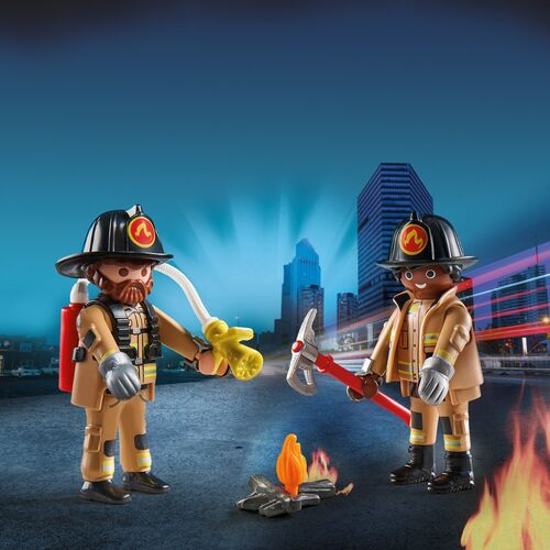 PLAYMOBIL - DUO PACK BOMBEROS