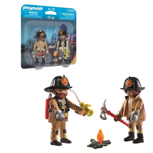 PLAYMOBIL - DUO PACK BOMBEROS