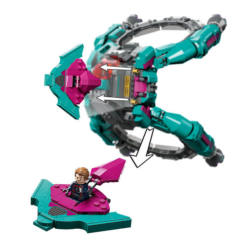 LEGO MARVEL - GUARDIANES DE LA GALAXIA: NAVE DE LOS GUARDIANES DE LA GALAXIA