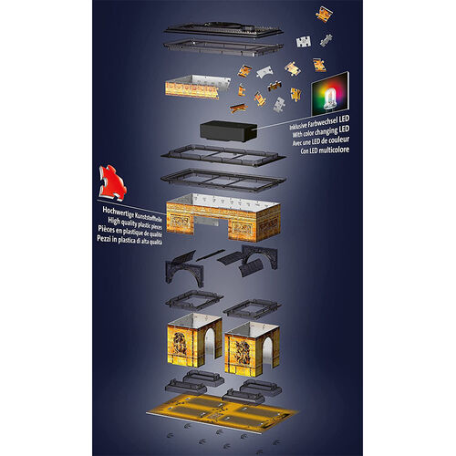 RAVENSBURGER - PUZLE 3D ARCO DEL TRIUNFO DE NOCHE 216 PIEZAS