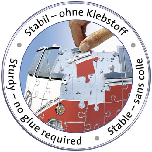 RAVENSBURGER - PUZLE 3D VOLKSWAGEN T1 162 PIEZAS
