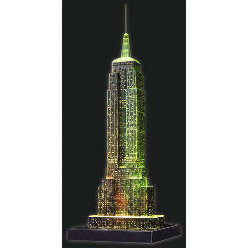 RAVENSBURGER - PUZLE 3D EMPIRE STATE BUILDING DE NOCHE 216 PIEZAS