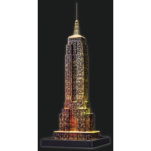 RAVENSBURGER - PUZLE 3D EMPIRE STATE BUILDING DE NOCHE 216 PIEZAS