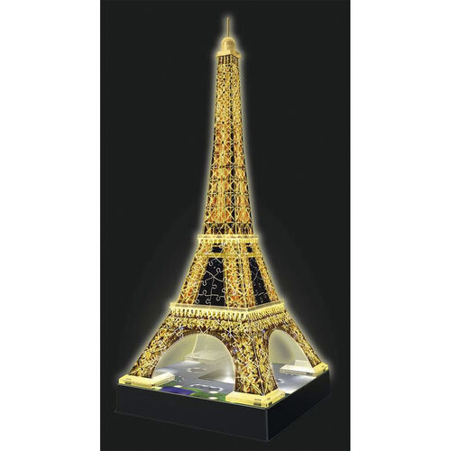 RAVENSBURGER - PUZLE 3D TORRE EIFFEL DE NOCHE 216 PIEZAS