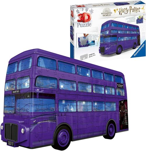 Ravensburger Puzzle 3D Knight Bus 216 Pieces