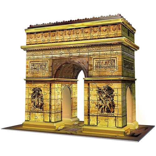 RAVENSBURGER - PUZLE 3D ARCO DEL TRIUNFO DE NOCHE 216 PIEZAS