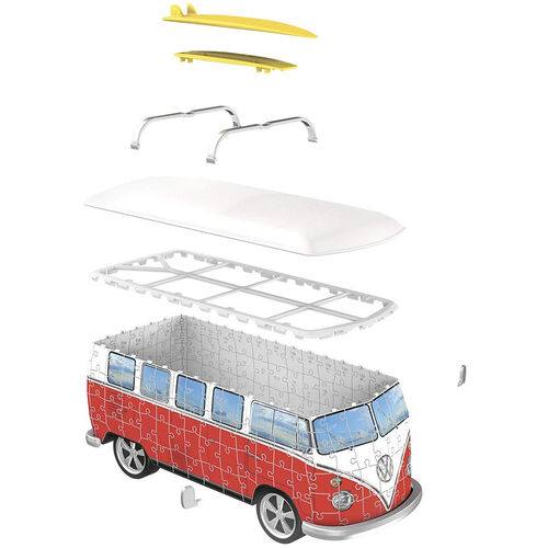 RAVENSBURGER - PUZLE 3D VOLKSWAGEN T1 162 PIEZAS