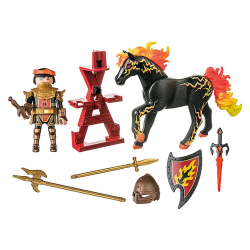 PLAYMOBIL NOVELMORE - CABALLERO DE FUEGO