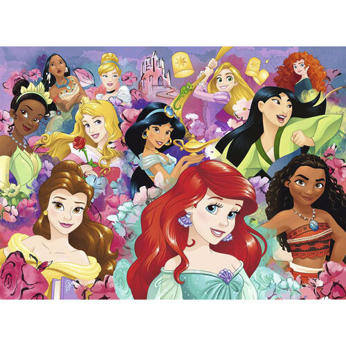 RAVENSBURGER - PUZLE PRINCESAS DISNEY 150 PIEZAS XXL