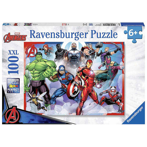 RAVENSBURGER - PUZLE LOS VENGADORES 100 PIEZAS XXL