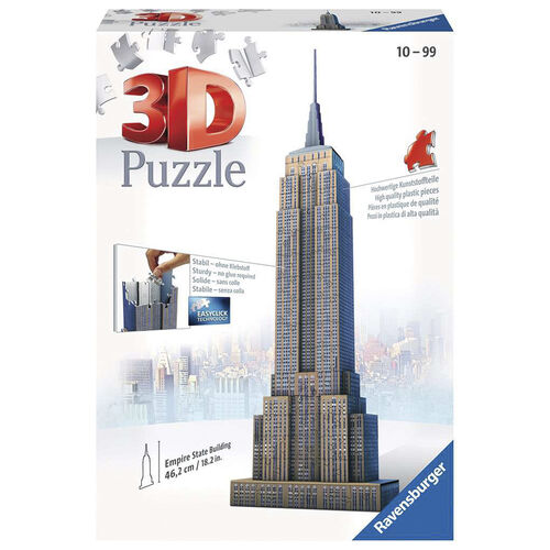 RAVENSBURGER - PUZLE 3D EMPIRE STATE BUILDINGS 216 PIEZAS