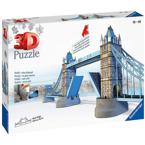 RAVENSBURGER - PUZLE 3D PUENTE DE LA TORRE 216 PIEZAS