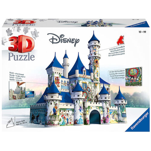 RAVENSBURGER - PUZLE 3D CASTILLO DE DISNEY 312 PIEZAS