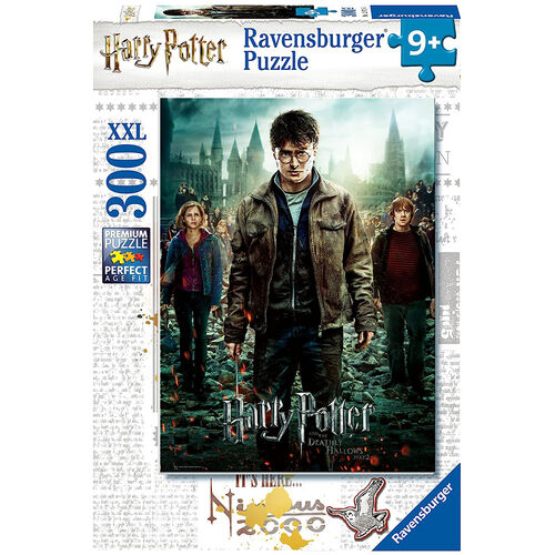 RAVENSBURGER - PUZLE HARRY POTTER Y LAS RELIQUIAS DE LA MUERTE 300 PIEZAS XXL