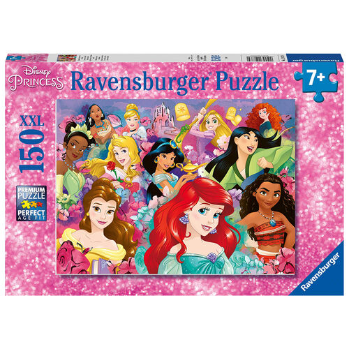 RAVENSBURGER - PUZLE PRINCESAS DISNEY 150 PIEZAS XXL