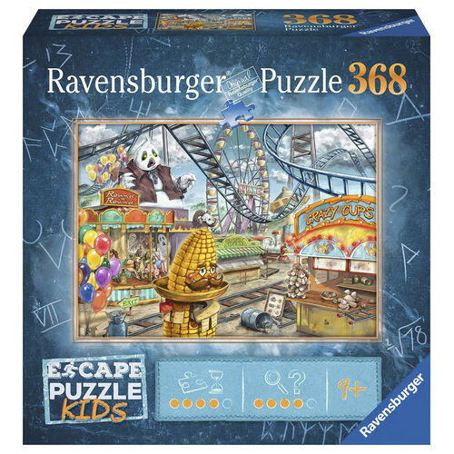 RAVENSBURGER ESCAPE PUZZLE KIDS - PARQUE DE ATRACCIONES 368 PIEZAS