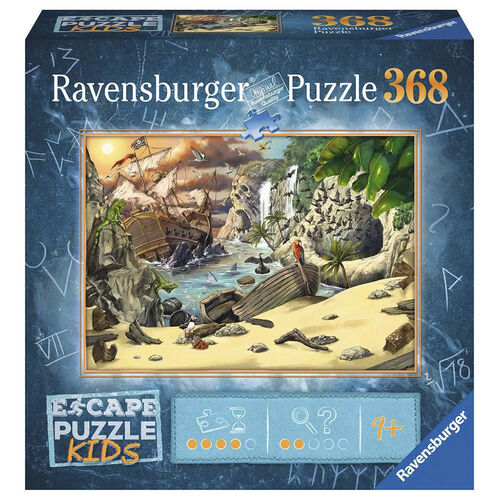 RAVENSBURGER ESCAPE PUZZLE KIDS - AVENTURA PIRATA 368 PIEZAS