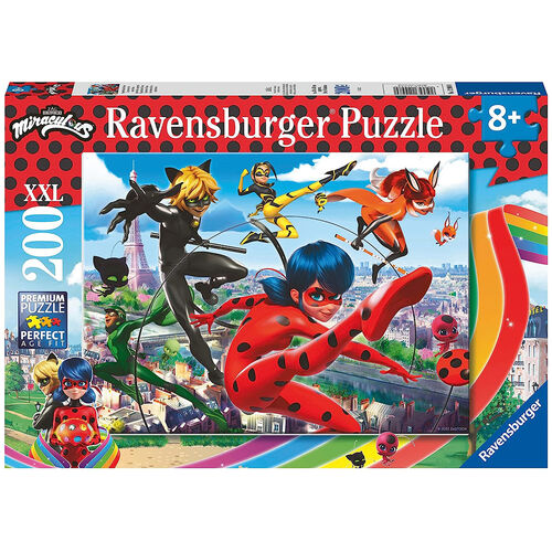 RAVENSBURGER - PUZLE LADYBUG 200 PIEZAS XXL