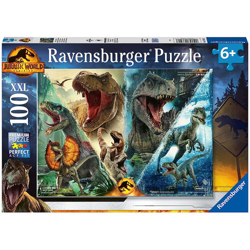 RAVENSBURGER - PUZLE JURASSIC WORLD: DOMINION 100 PIEZAS XXL