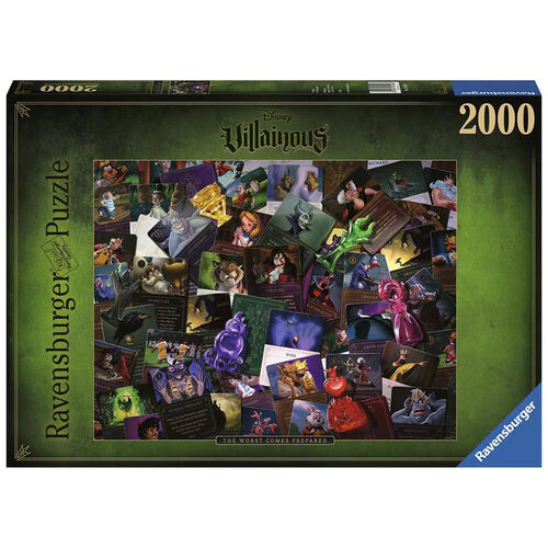 RAVENSBURGER - PUZLE VILLANOS DE DISNEY 2000 PIEZAS