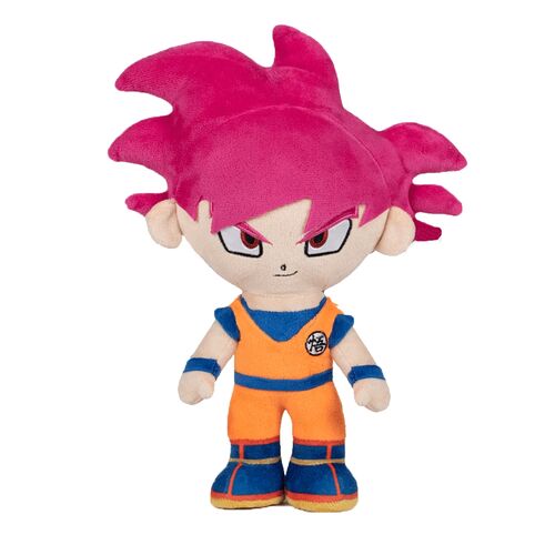 PELUCHE DRAGON BALL - GOKU SUPER SAIYAN GOD 30 CM