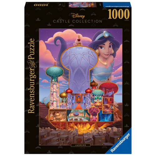 RAVENSBURGER - PUZLE CASTILLOS DE DISNEY: JASMINE 1000 PIEZAS