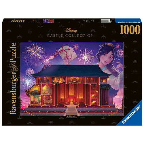 RAVENSBURGER - PUZLE CASTILLOS DE DISNEY: MULAN 1000 PIEZAS