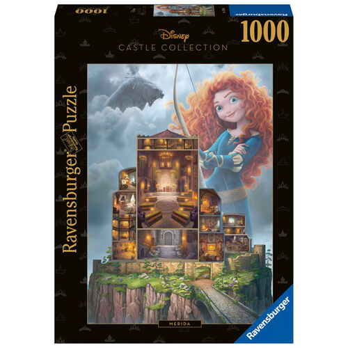 RAVENSBURGER - PUZLE CASTILLOS DE DISNEY: MRIDA 1000 PIEZAS