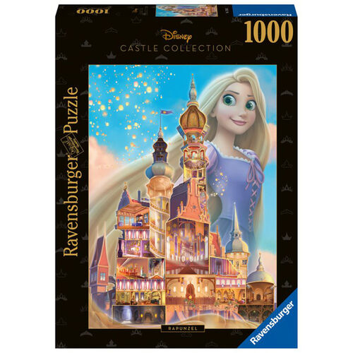 RAVENSBURGER - PUZLE CASTILLOS DE DISNEY: RAPUNZEL 1000 PIEZAS