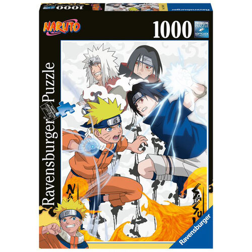 RAVENSBURGER - PUZLE NARUTO CONTRA SASUKE 1000 PIEZAS